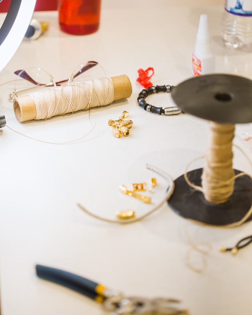 a close-up of a microscope
