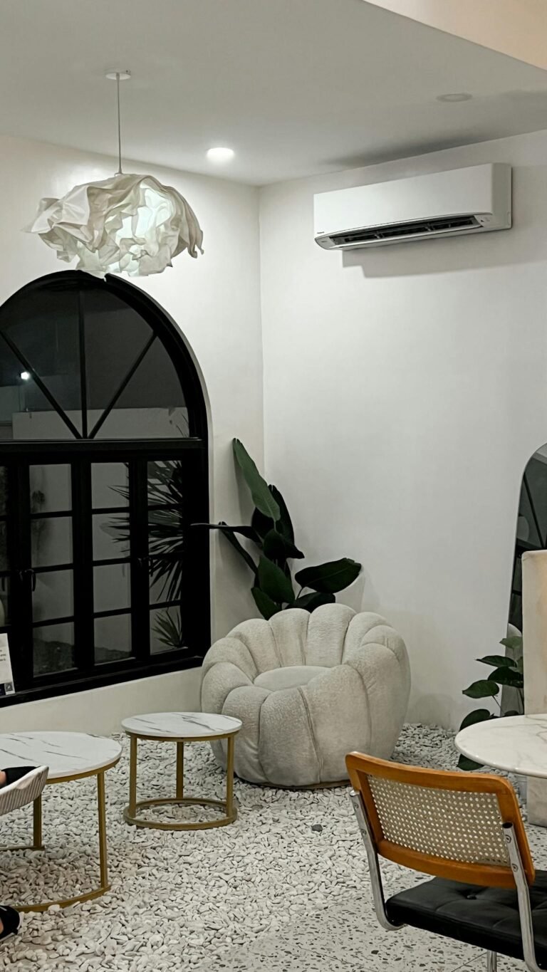 Chic lounge area with modern furniture and stylish decor, perfect for inspiration.