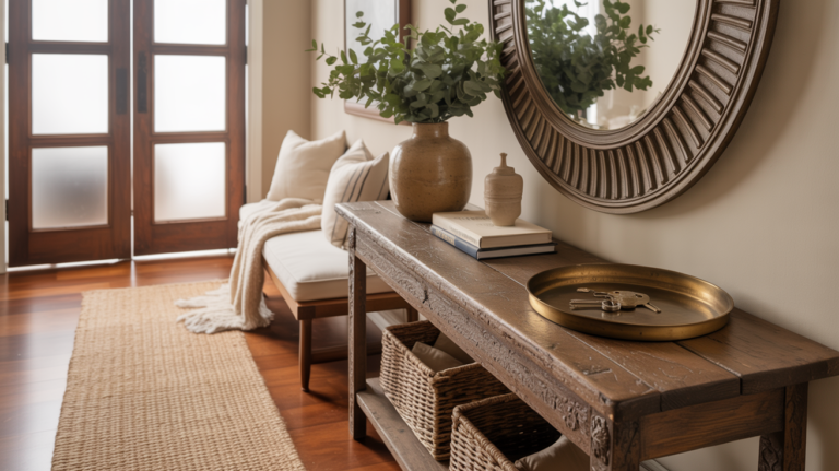 24 Apartment Entryway Decor Ideas for Small Spaces and Rentals
