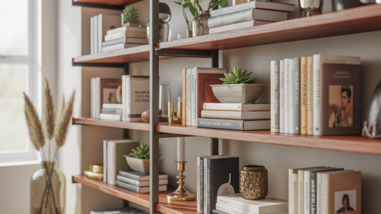 20 Small Space Shelf Styling Ideas That Add Storage and Style