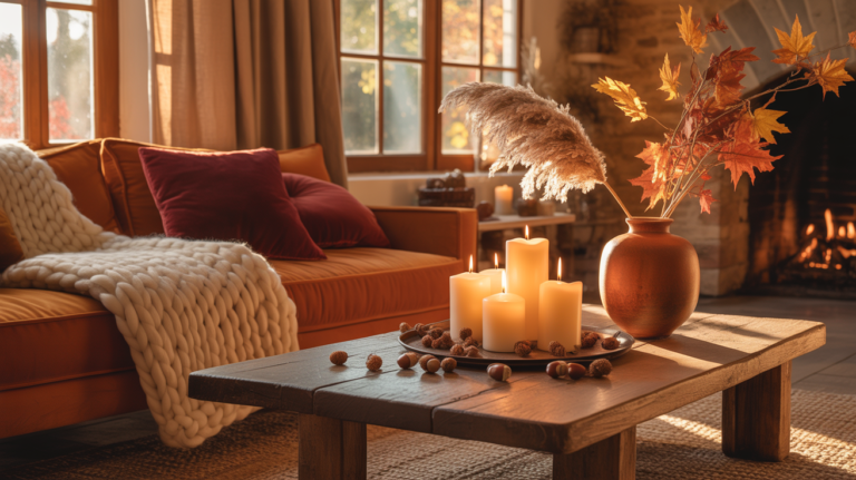 23 Rustic Autumn Living Room Ideas That Look Straight Out of Pinterest