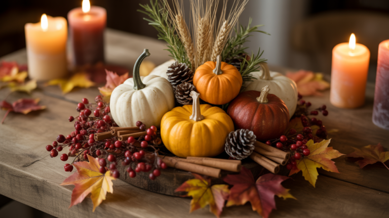 21 Modern Thanksgiving Centerpiece Ideas for a Stylish Holiday Table